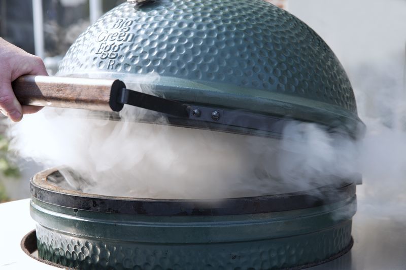 Big Green Egg Medium - met onderstel