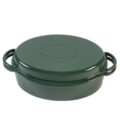 Dutch Oven 'Green' Oval & Round