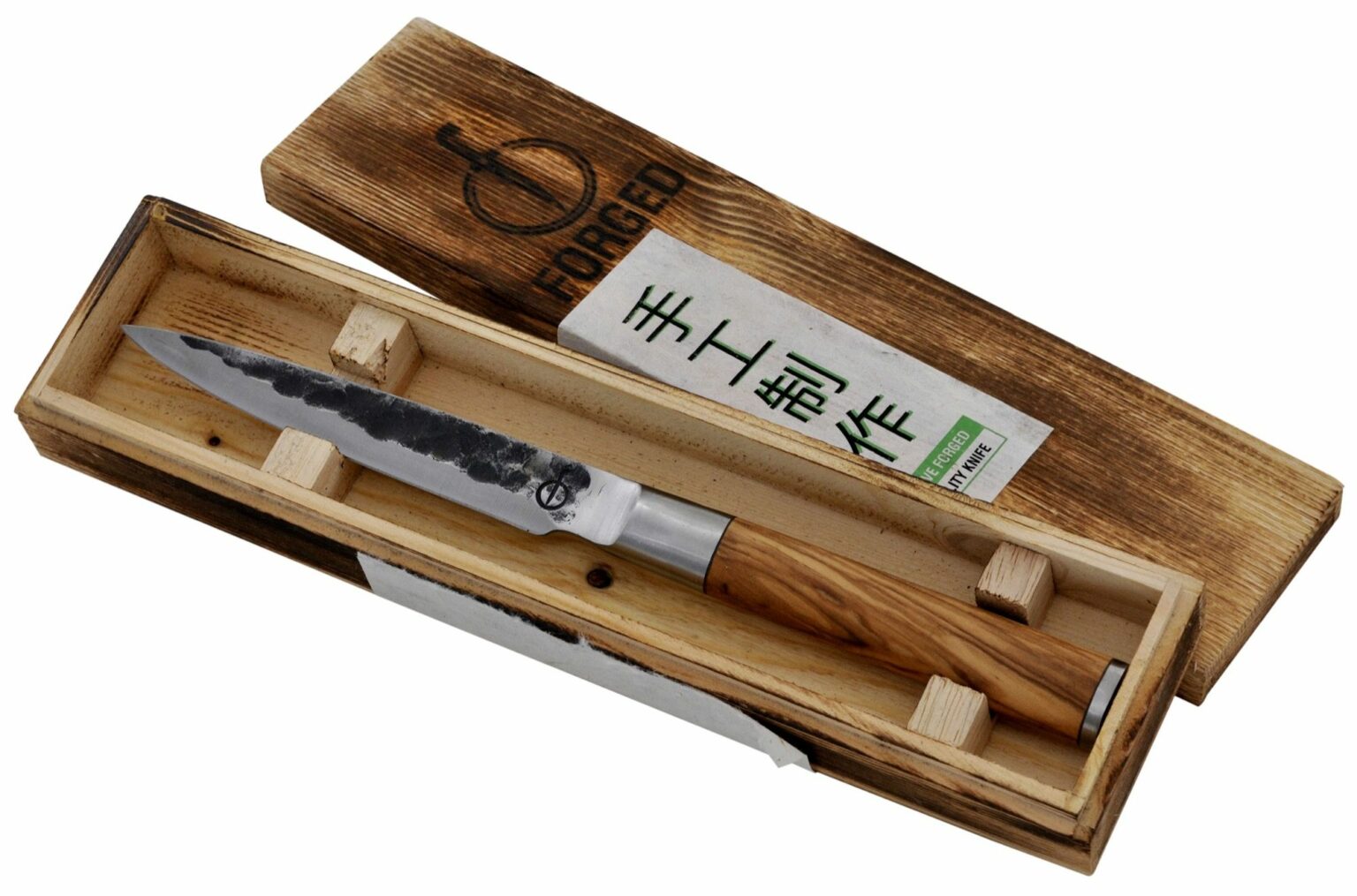 Olive Forged universeel mes pr verp gr