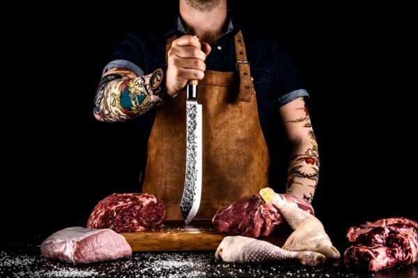 Olive Forged butcher knife Olive sf HR (1)