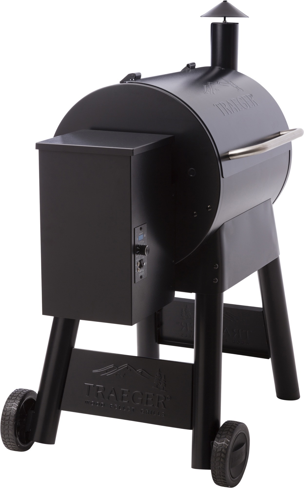 BF-Grills_TFB57PUB_Pro 22_HOPPER SIDE_Blue_Traeger