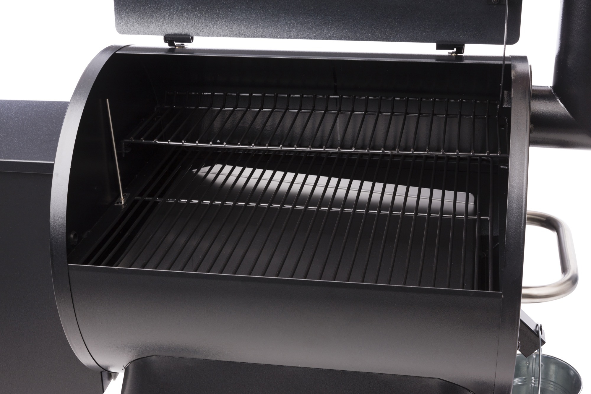 BF-Grills_TFB57PUB_Pro 22_LID OPEN_Blue_Traeger