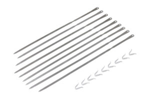 207001-L rotisserie spiesenset LeChef 9 stuks monotlith kamado