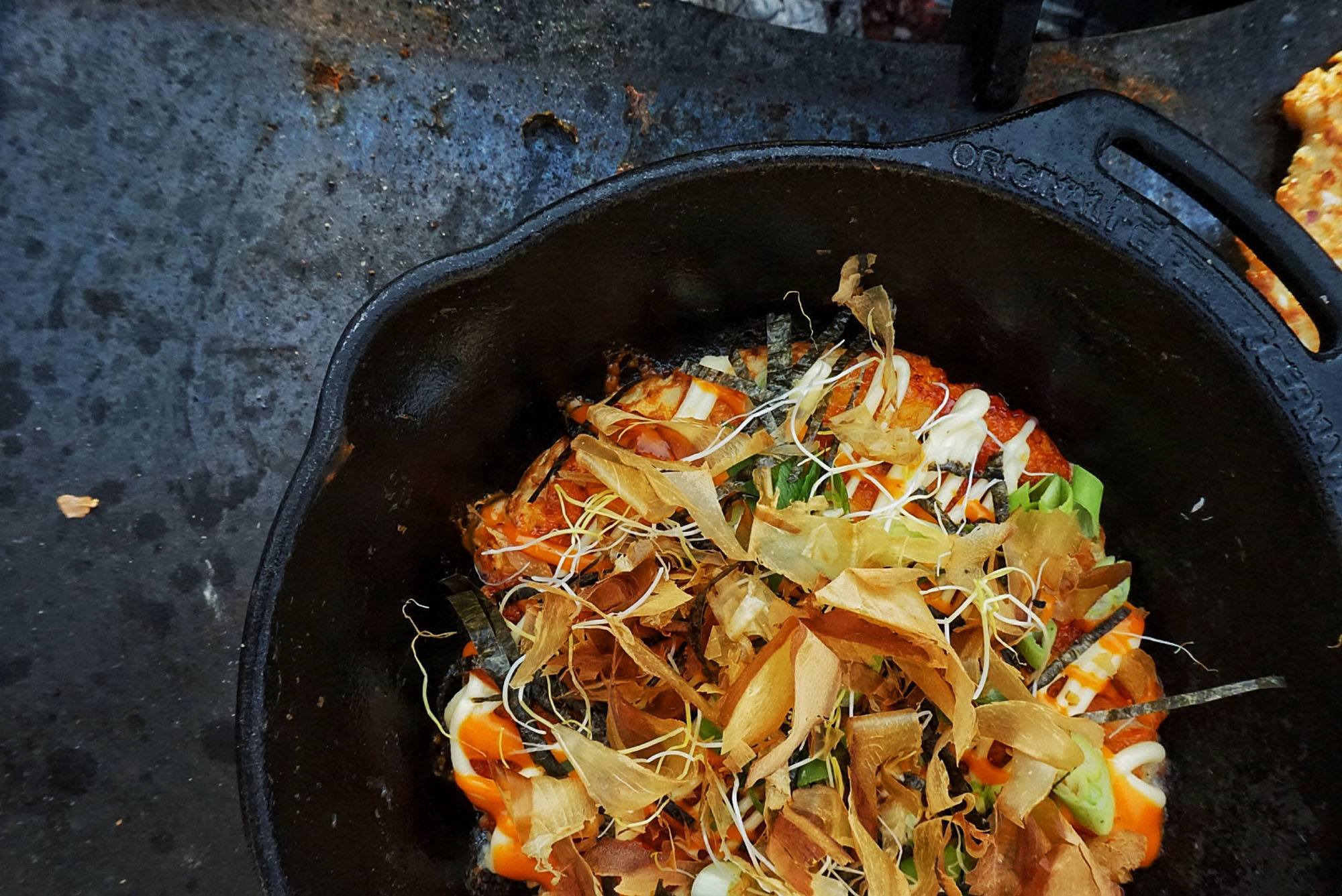 Royal Okonomiyaki Pancakes