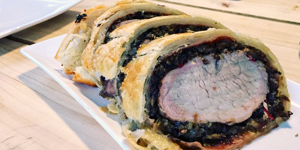 Pork wellington kamado BBQ