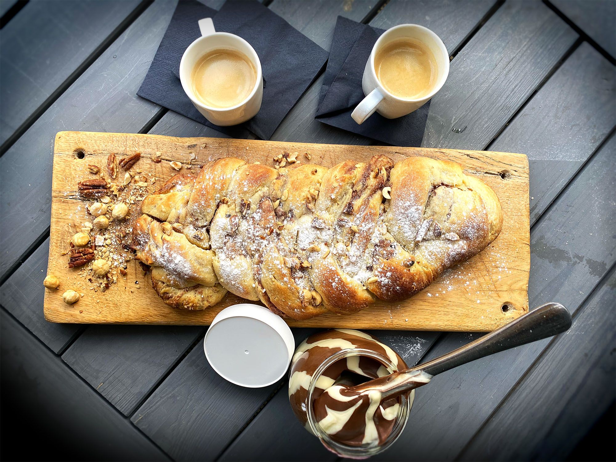 Chocolade vlechtbrood