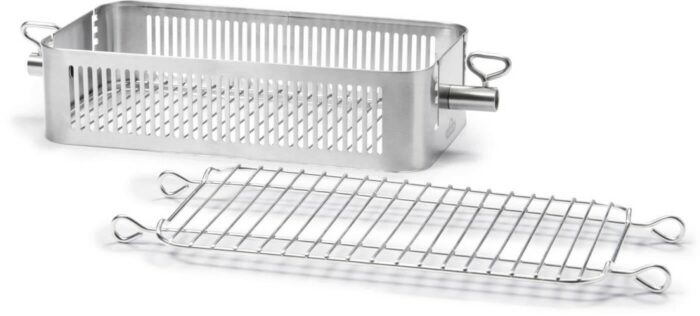 Adjustable-Stainless-Steel-Rotisserie-Basket-OnWhite-Seperated