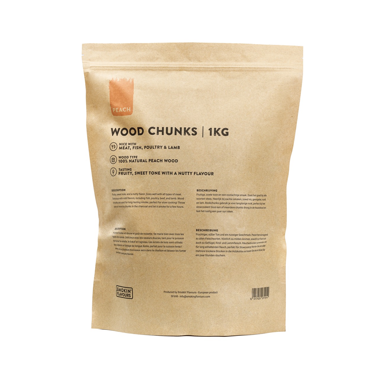 SF698 Chunks Perzik Back groot