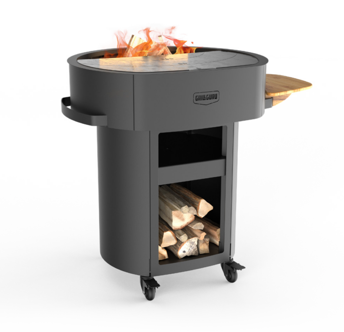 BBQ Plancha Grill Guru vuur