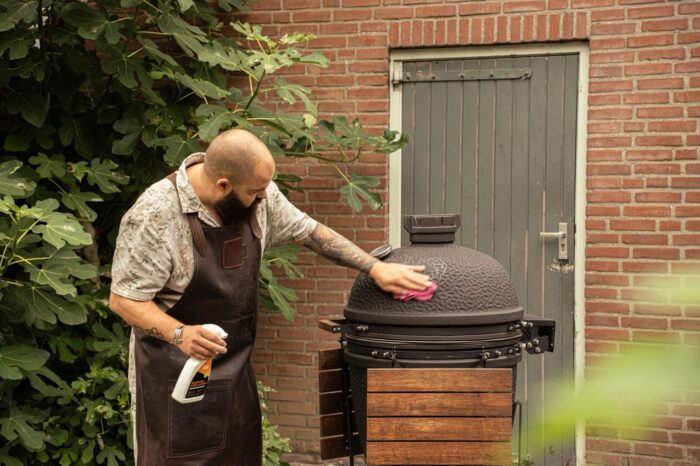 Schoonmaken-BBQ
