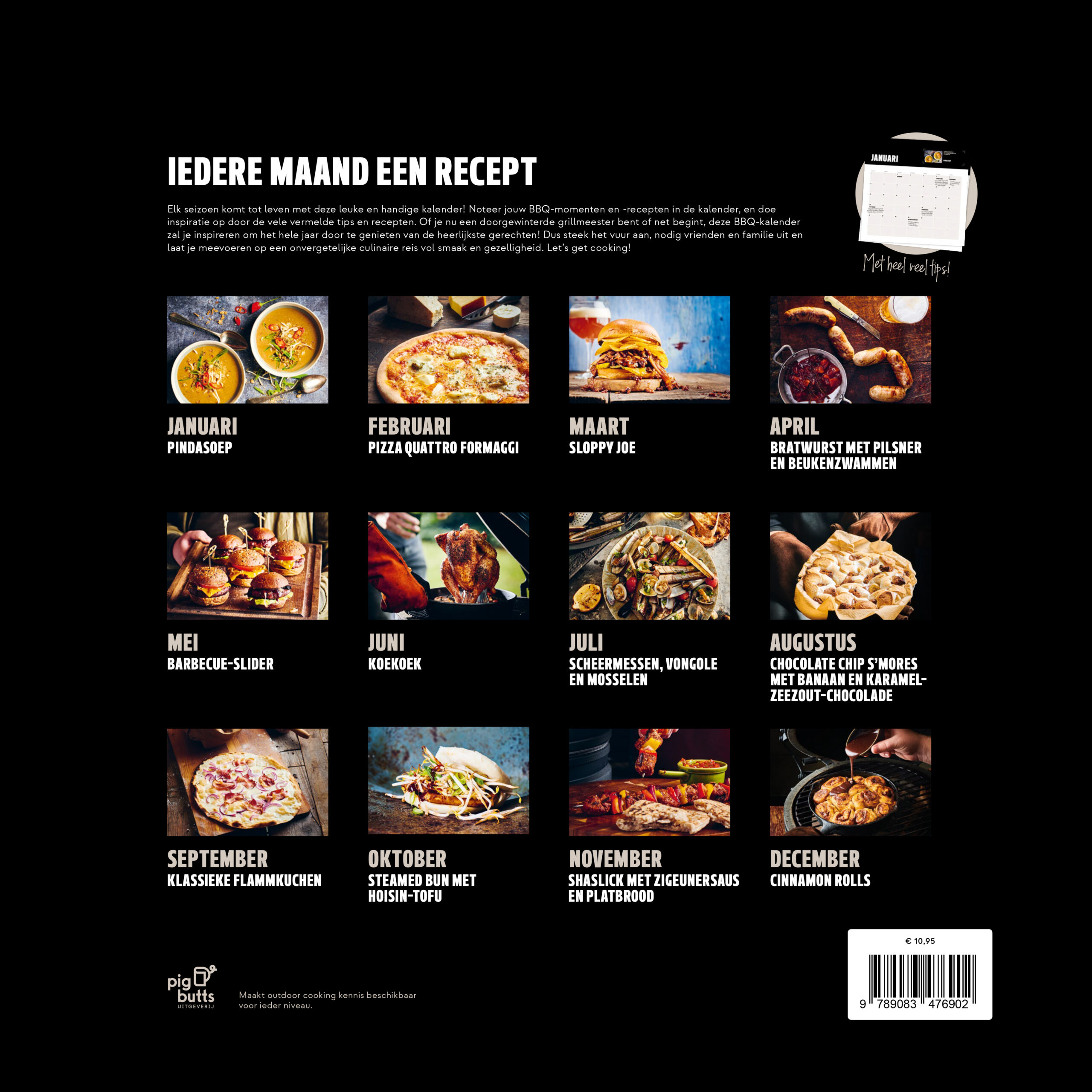 Backcover BBQ kalender 2025