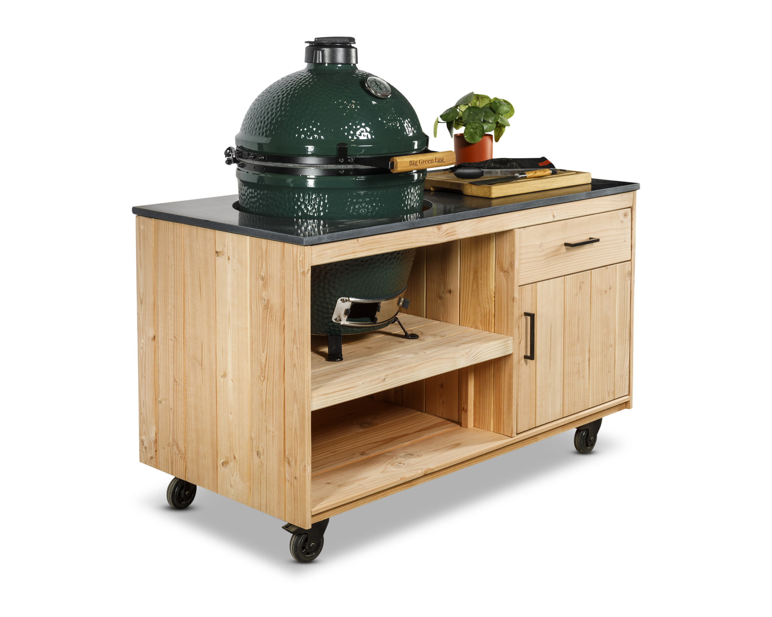 Douglas-kast-Lade-Natuursteen-big-green-egg5