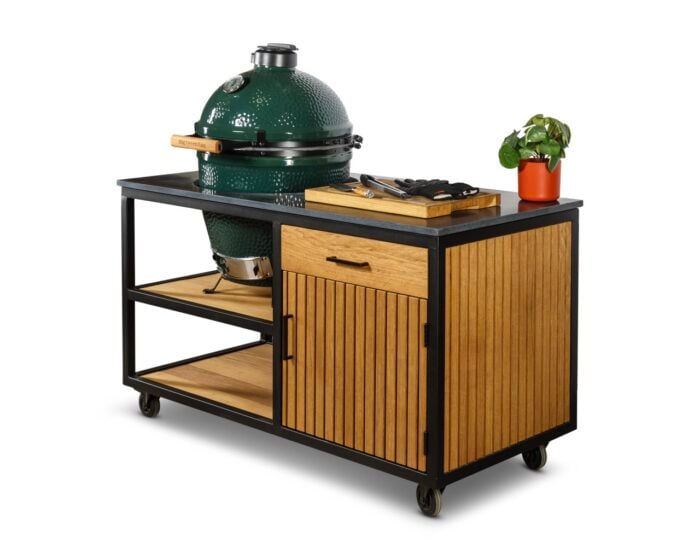 Stalen-frame-kast-Natuursteen-met-big-green-egg-06