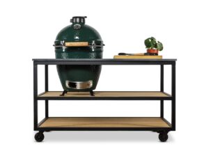Stalen-Frame-tafel-Natuursteen-met-big-green-egg-04