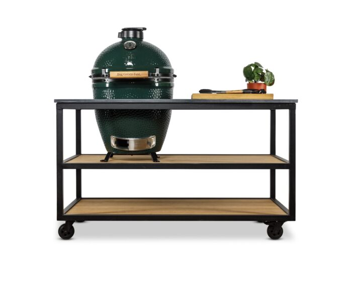 Stalen-Frame-tafel-Natuursteen-met-big-green-egg-04
