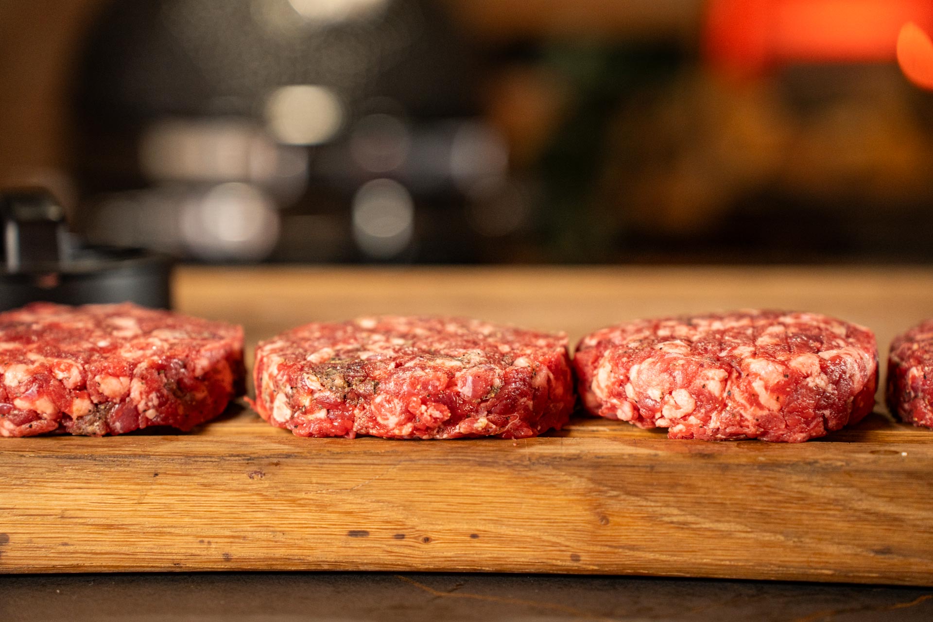 Fotografie kamado cursus recepten- burger- hamburger