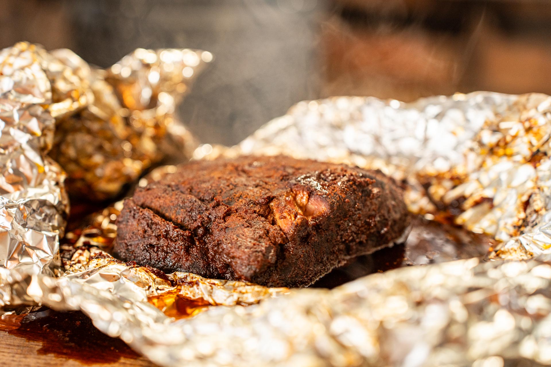 Fotografie kamado cursus recepten- pulled pork-folie